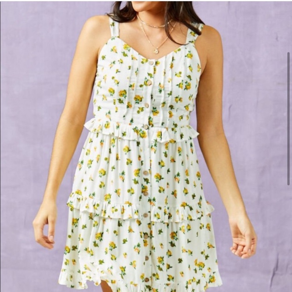 Altar’d State Fruit Print Dress